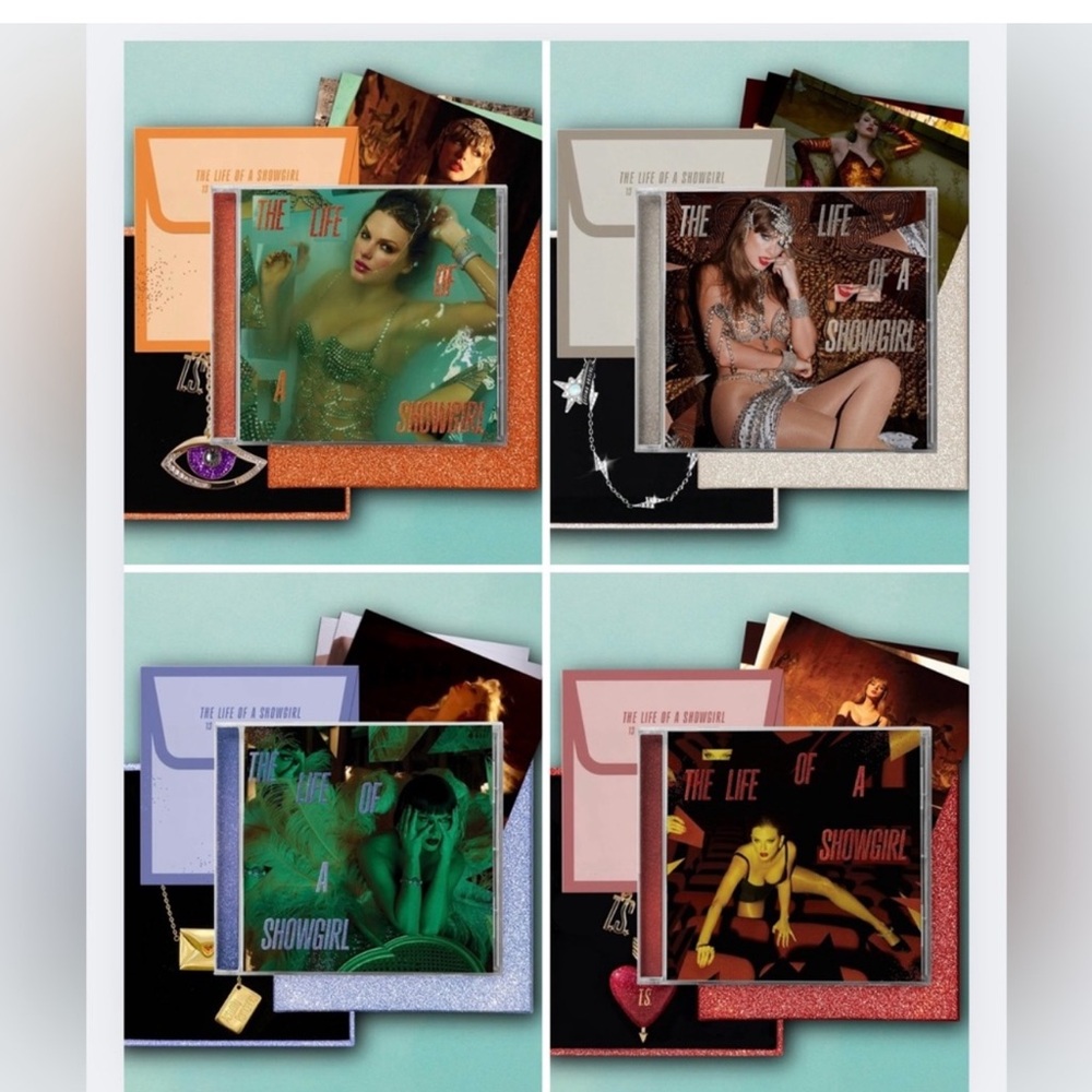 ALL 4 Limited Release Deluxe CD Sets The Life of a Showgirl